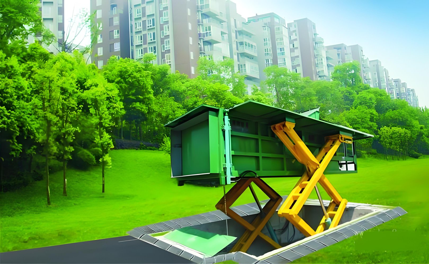 地埋式垃圾中轉站